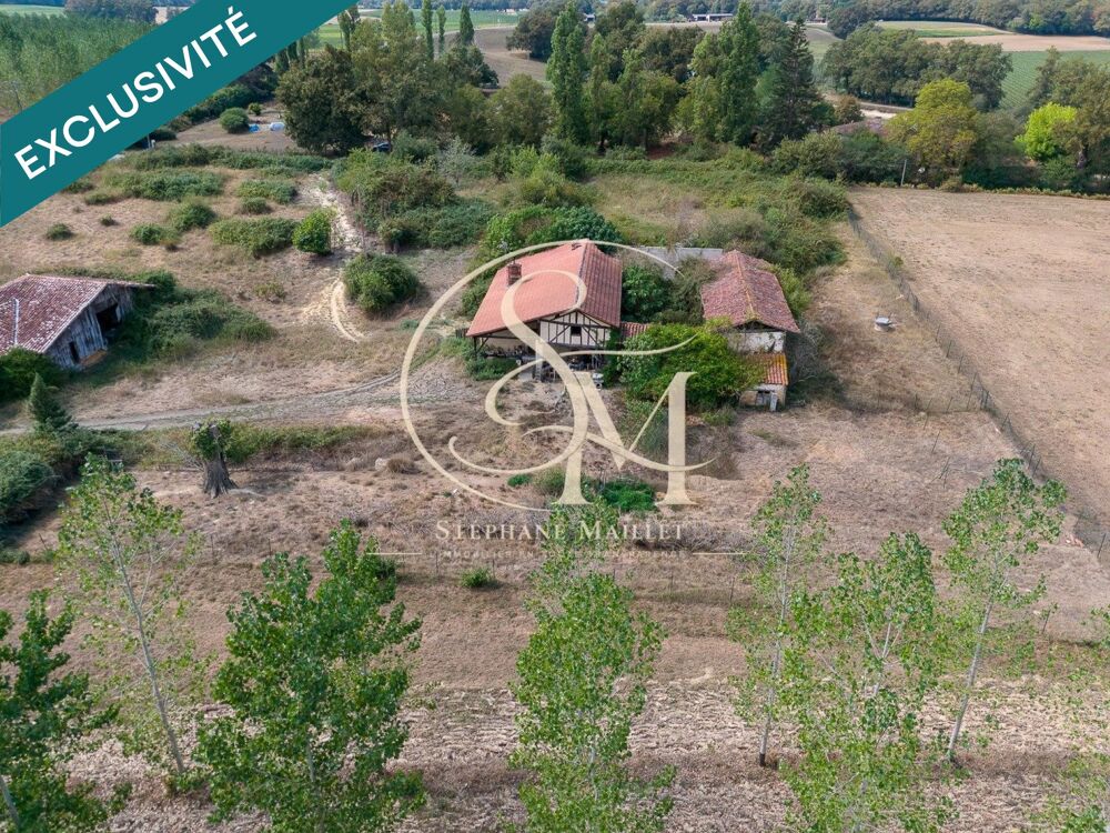 Maison avec grange sur 10 300 m² de terrain