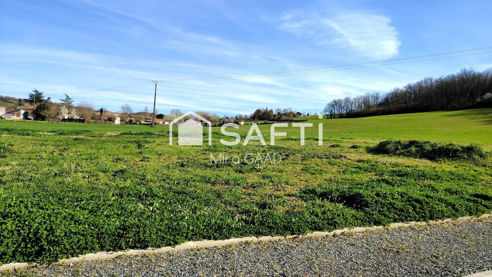 Vente Terrain Terrain plat viabilisé de 716m2 avec tout à l'égout Lavaur