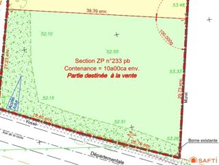  Terrain  vendre 1000 m