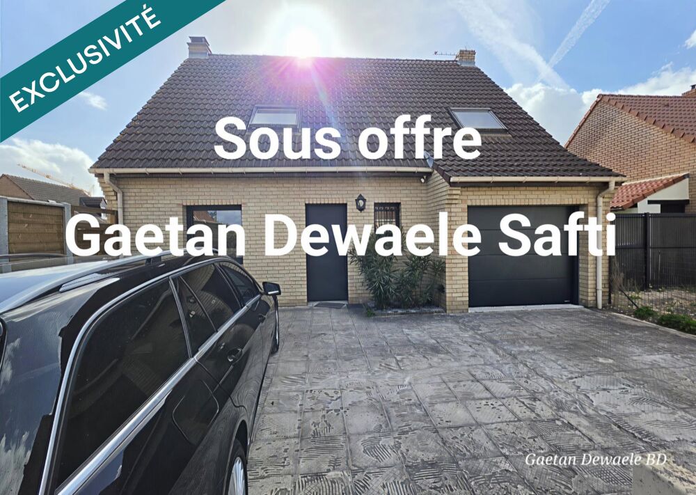 Vente Maison Semi Plain Pied Individuel 4 chambres Ghyvelde