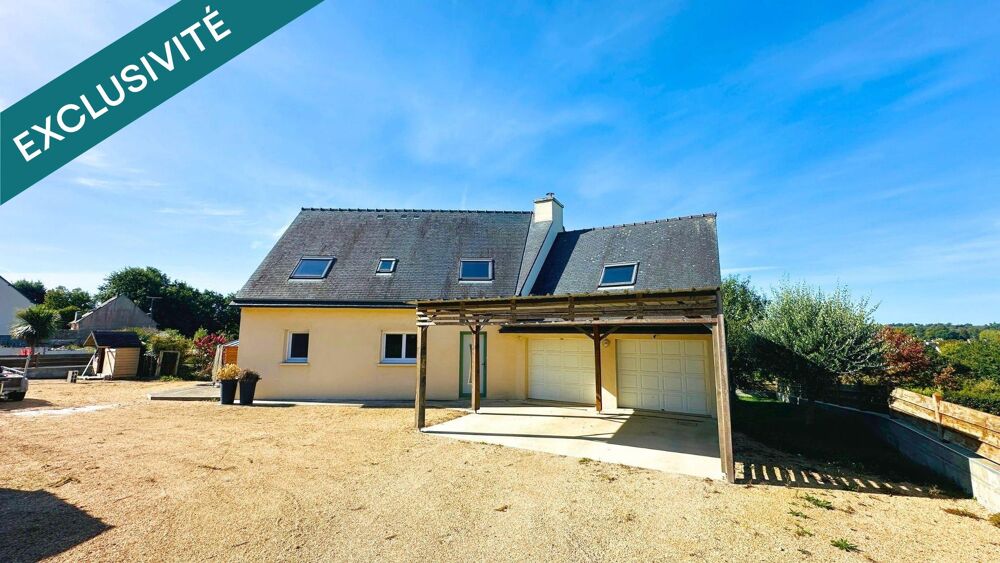 Belle maison contemporaine avec vue dominante