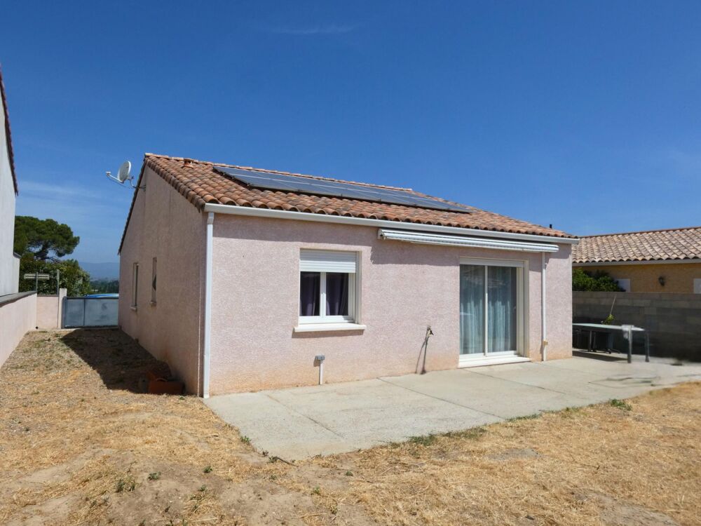 Vente Maison Villa plain pied 100m² avec 4 chambres sur un terrain de 400m² avec garage Lezignan-corbieres