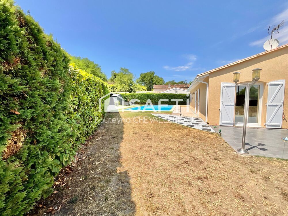 Maison avec 3 chambres, jardin, garage et piscine