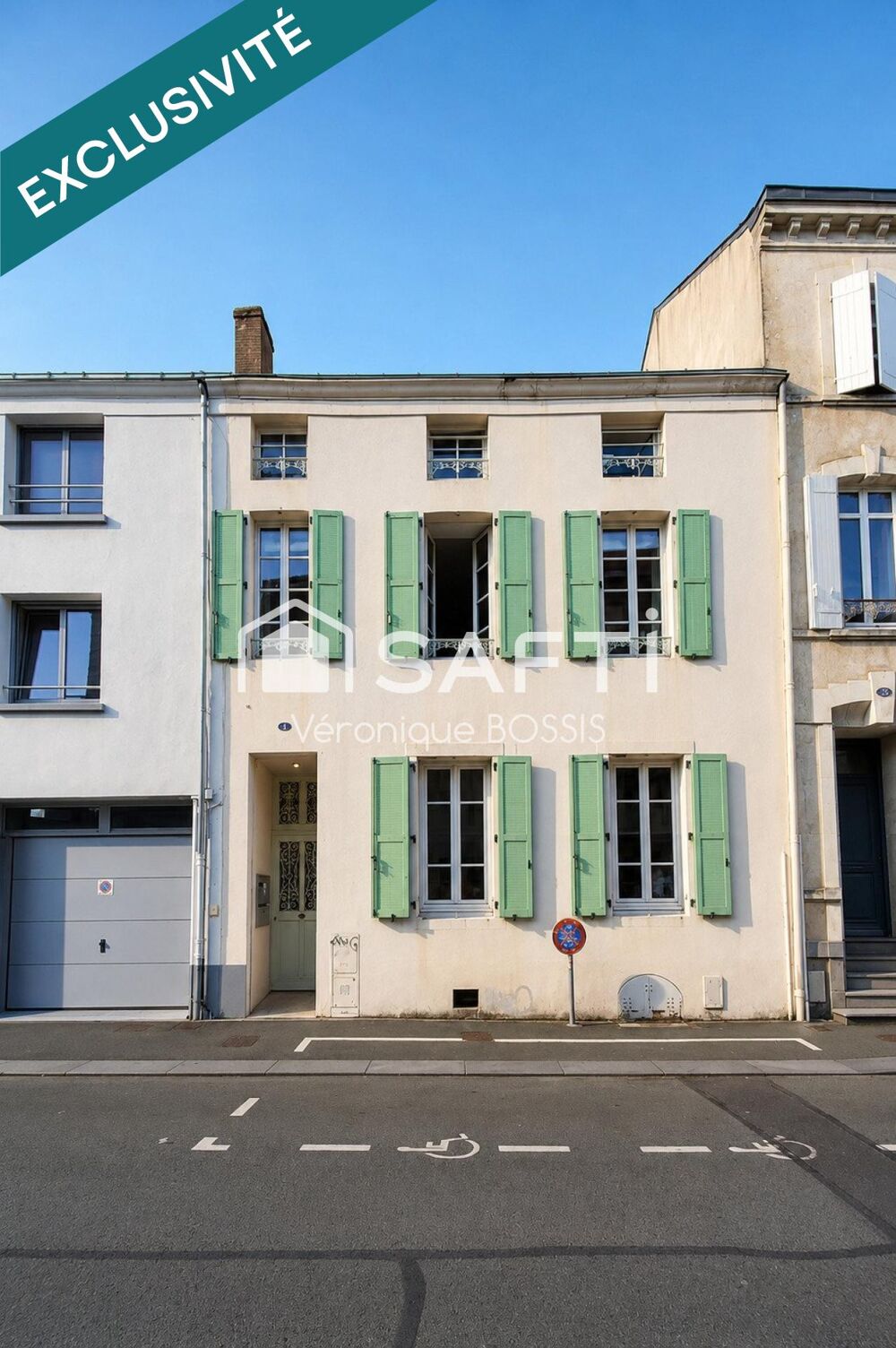 Vente Immeuble Immeuble de rapport de caractère dans le Pentagone – 3 appartements – Idéal investisseur La roche-sur-yon