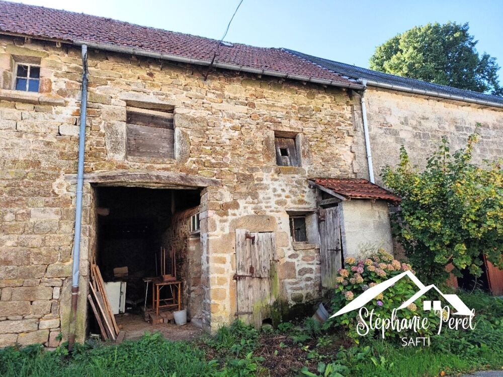 Maison avec dépendances à Gentioux-Pigerolles  83 m² + granges