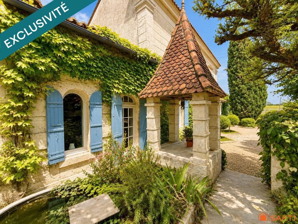 Vente Maison ENSEMBLE IMMOBILIER – 207 M² – 4 CHAMBRES – GRANGE 150 M² – DÉPENDANCE 200 M² – PISCINE – 1,86 HECTARE - VERGER - PUITS Allemans