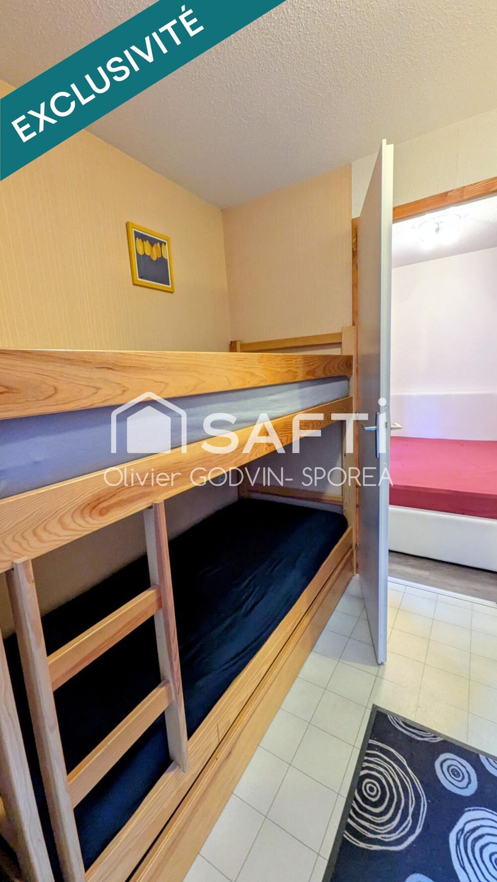 Vente Appartement Appartement 2 Pièces avec balcon exposé plein Sud sans vis à vis avec vue imprenable sur les montagnes Le biot