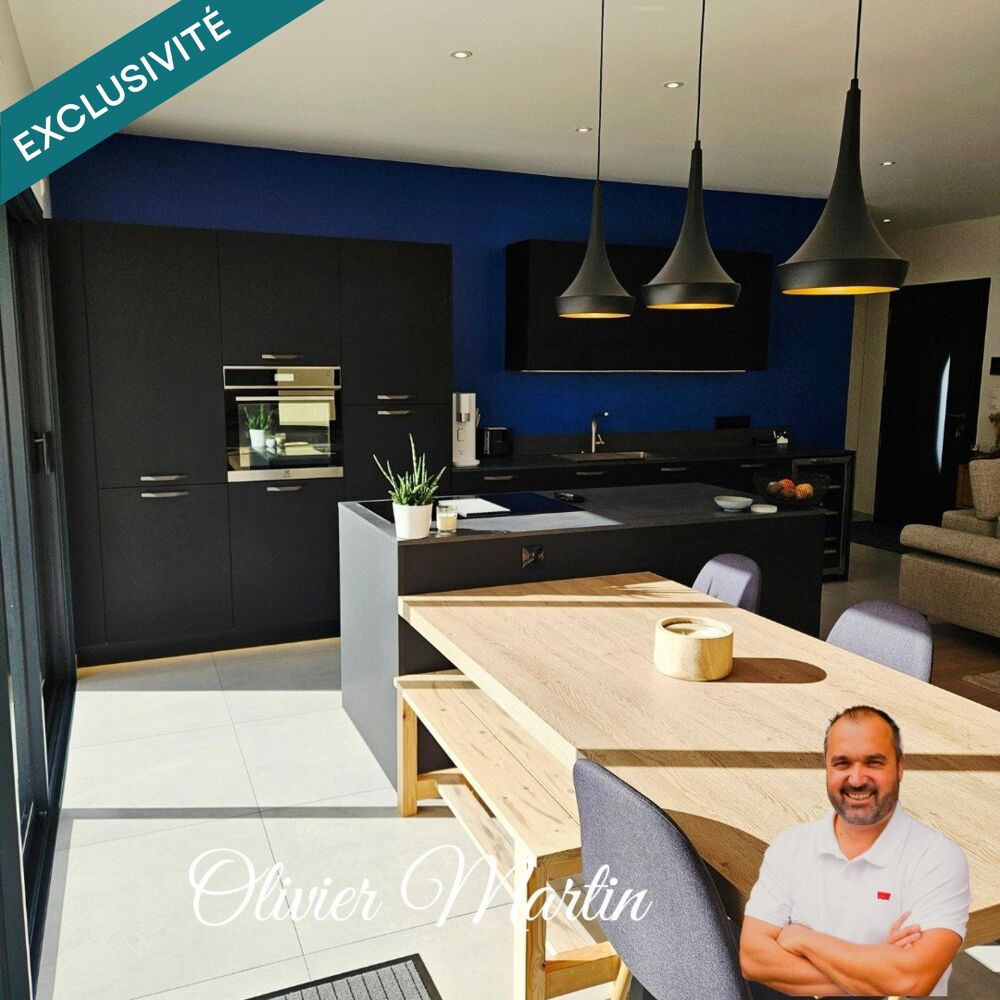 Vente Maison Pavillon de plain-pied � 6 pi�ces � 114 m� � terrain 433 m� � normes RE2020 construction r�cente. Parigne-l'eveque