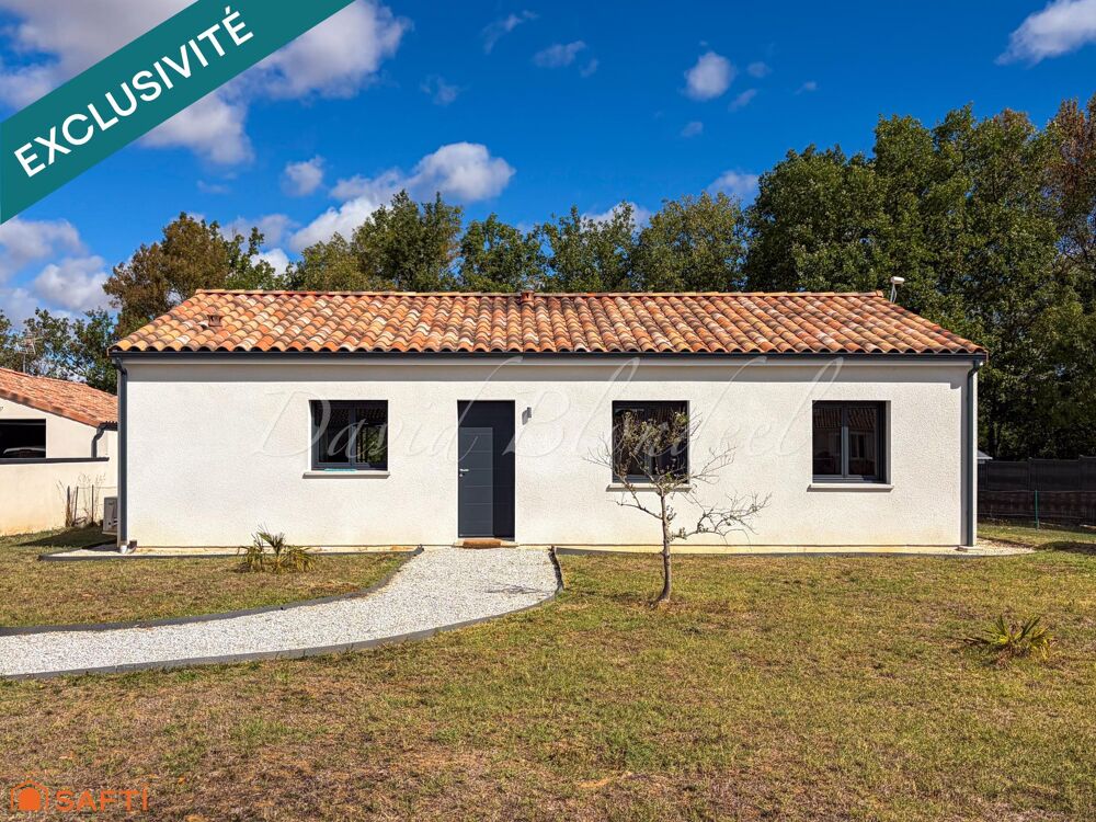 Maison plain-pied 91m2 - 3 chambres - Environnement rare