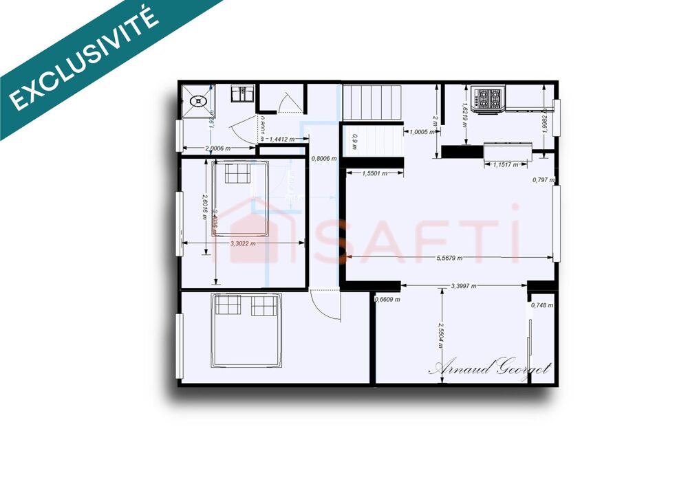 Appartement 4 pièces 69 m² · à Fresnes · 69 m² · 200 000 €