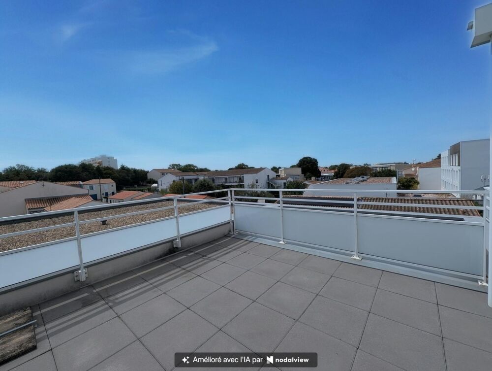 Appartement T2 avec grande terrasse et parking couvert