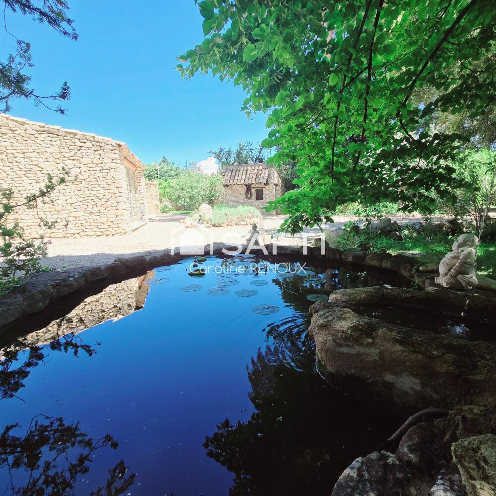 Vente Maison Bergerie du XVII -ème avec grand terrain- piscine- terrain de tennis- abris voitures Lauris