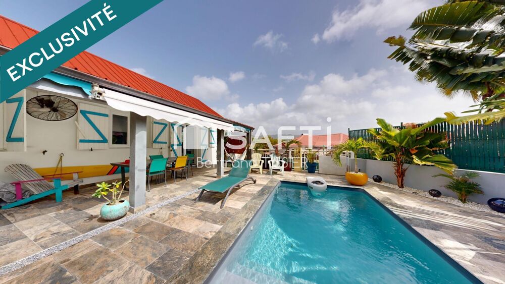Vente Maison Maison sur deux niveaux, F4 et deux F2, piscine Sainte-anne
