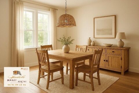   Maison individuelle : 3 chambres, grand salon, cuisin quipe et spare avec beau jardin et sous-sol Maison - 5 pice(s) - 95 m