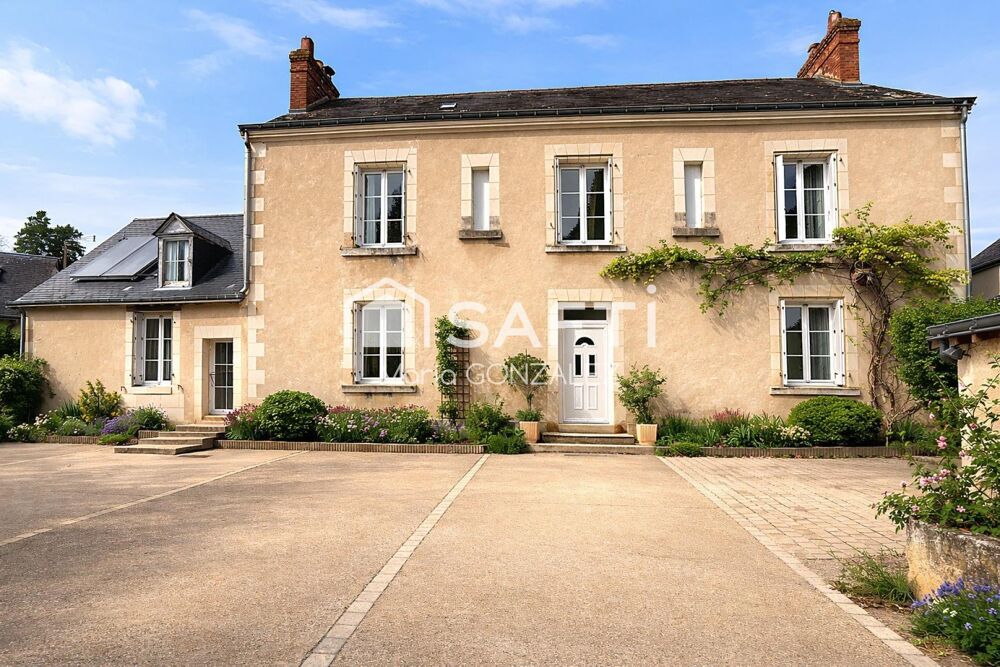 Vente Maison Presbytère emblématique au Sud de Tours, véritable trésor du XVIIIe siècle Louans