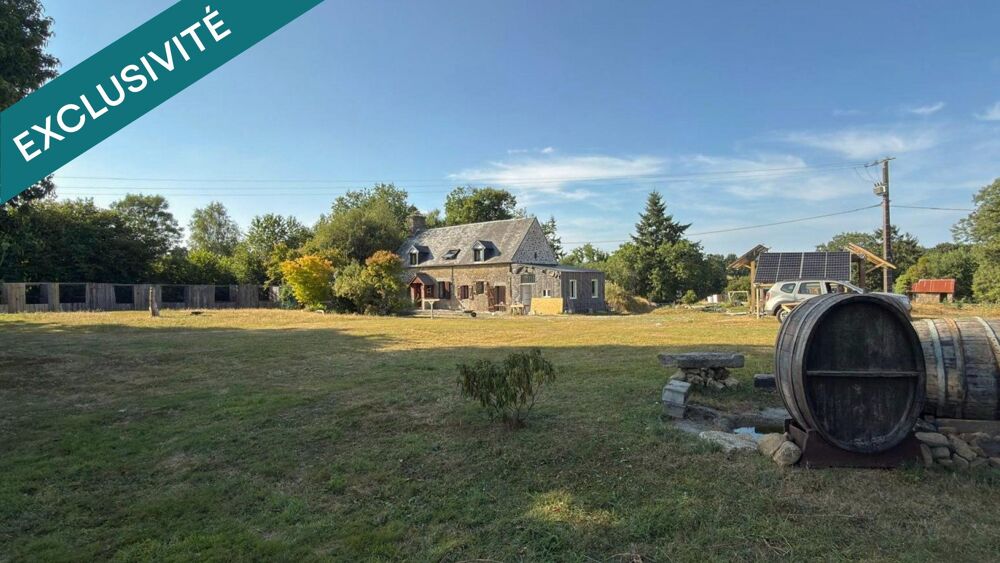Maison autonome en électricité  112 m²  Terrain de 7 260 m²  Sans vis-à-vis
