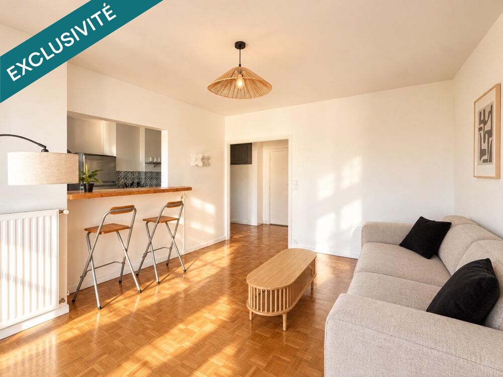 Appartement de 59 m² en centre-ville du Mans, proche de la gare, sans travaux.
