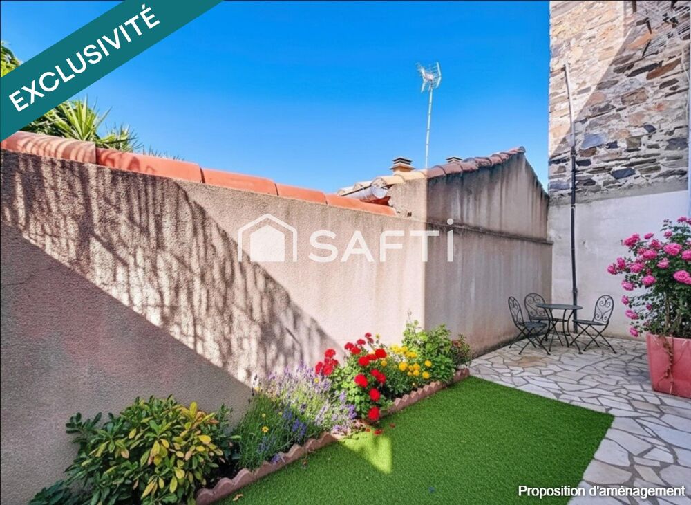 Maison de Village avec grand garage et terrasse
