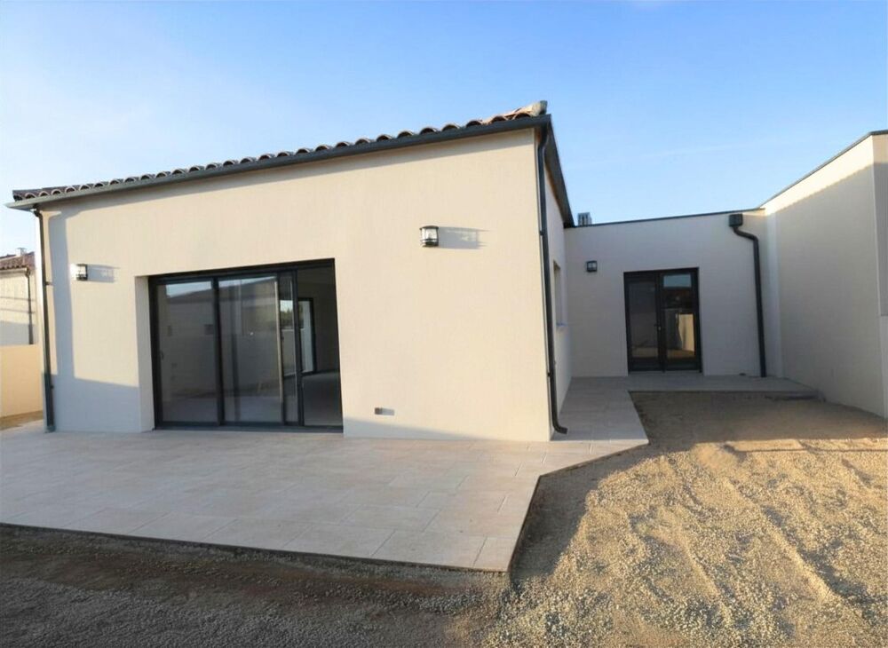 Villa plain pied 115m² sur terrain de 400m² avec grand garage