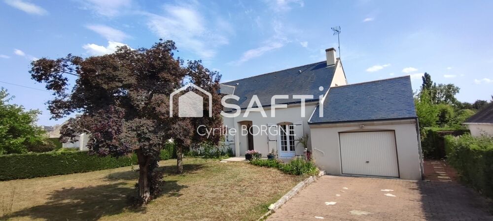 Maison familialle au calme avec 1 chambre au RDC et grand terrain arboré !