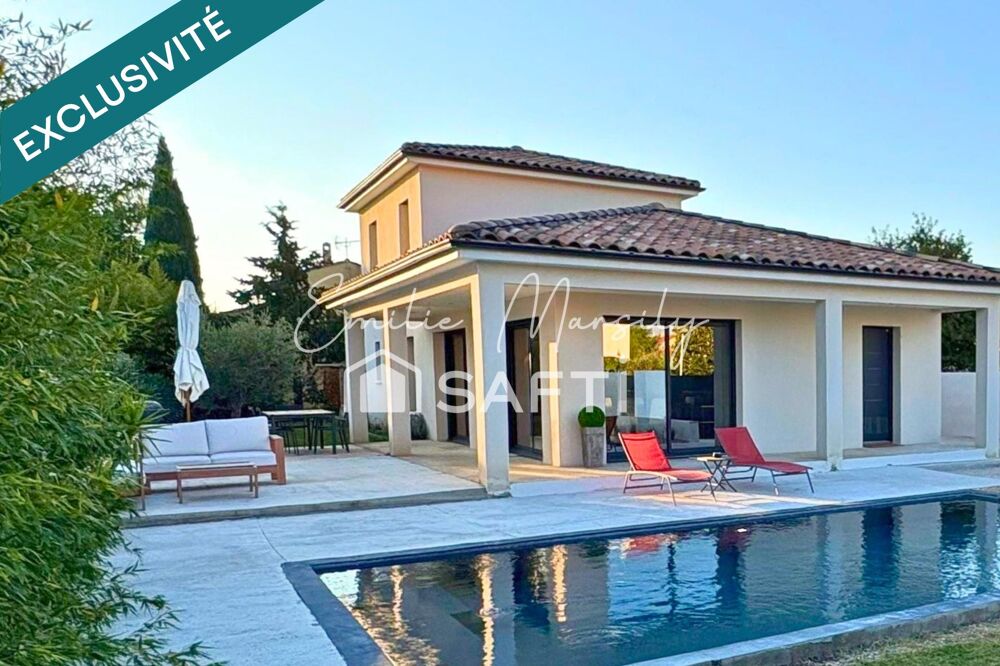 Vente Maison Villa récente avec piscine 106 m² – Montfavet secteur Agroparc Avignon