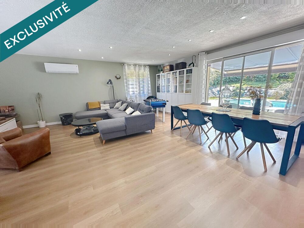 Maison de 135 m2 , 4 chambres , sous-sol , piscine