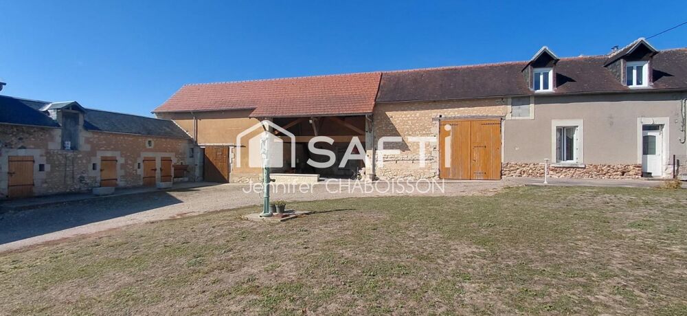 Vente Maison SUPERBE CORPS DE FERME A SEULEMENT 7 MINUTES DE CHATELLERAULT Senille-saint-sauveur