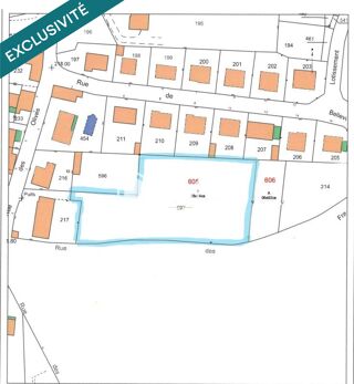  Terrain  vendre 3854 m