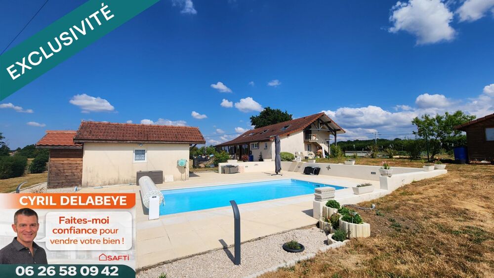 Panorama champêtre, voisinage éloigné mais village proche : une demeure de caractère où qualité de vie et/ou activité de chambre