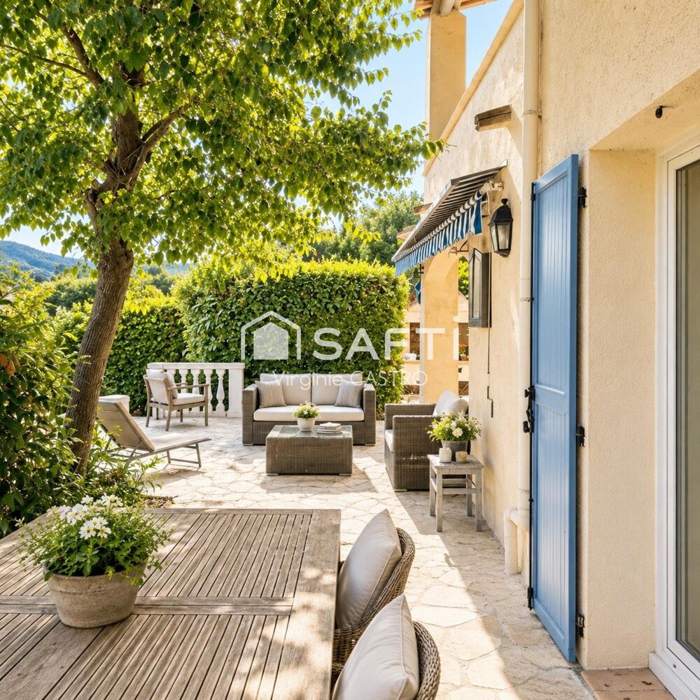 VILLA FAMILIALE 5 Pièces 139 m² avec PISCINE & VUE (15mn de la MER & A8)