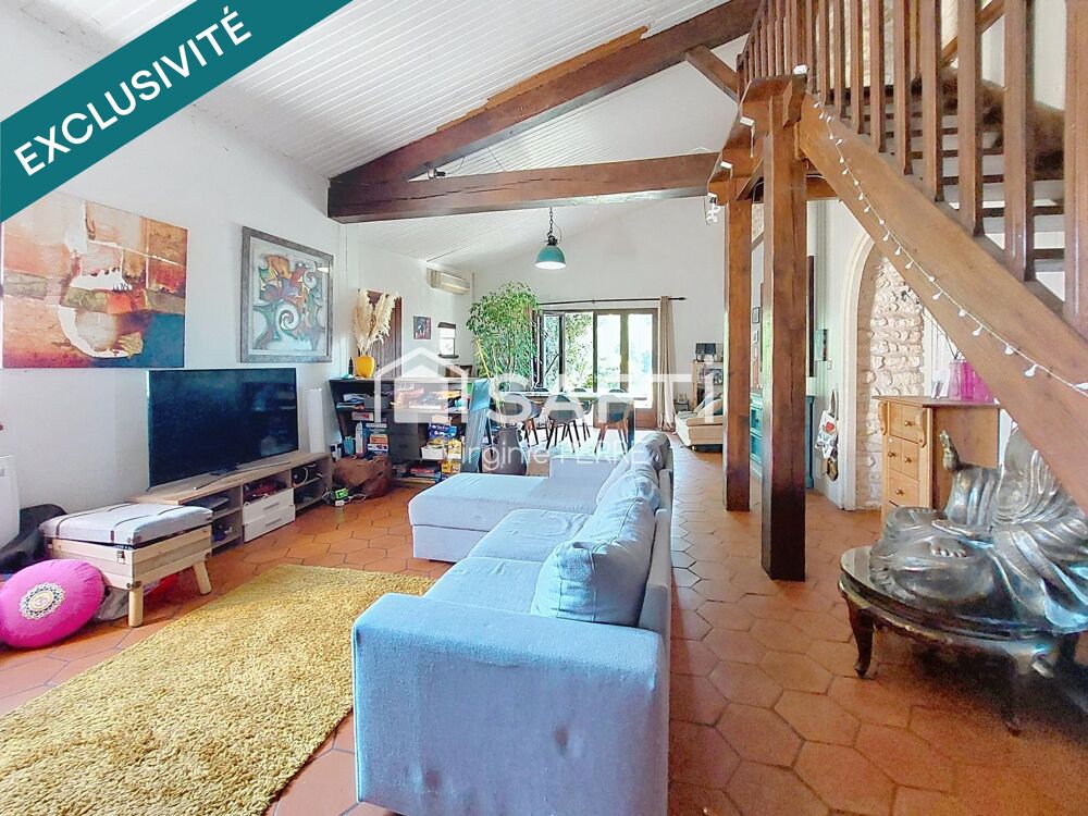MAISON CHARENTAISE - 200m2 - 4 Chambres - BALANZAC (17600)