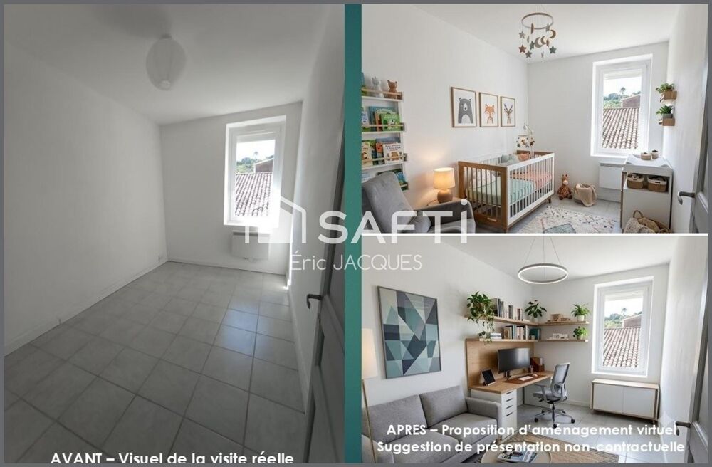 Appartement T4 entièrement rénové