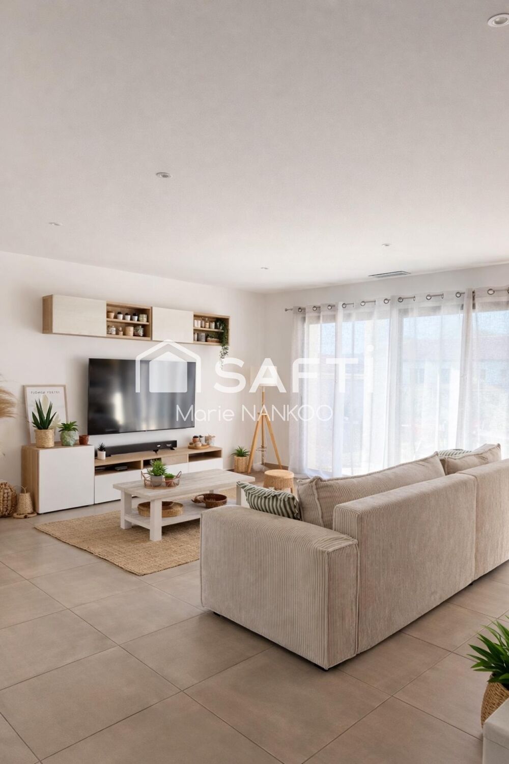 À Palaja, villa contemporaine de plain-pied (2020) au calme, proche Carcassonne, offrant confort moderne, belle luminosité et ja