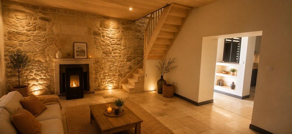 Longère en pierre 360m² 6 chambres