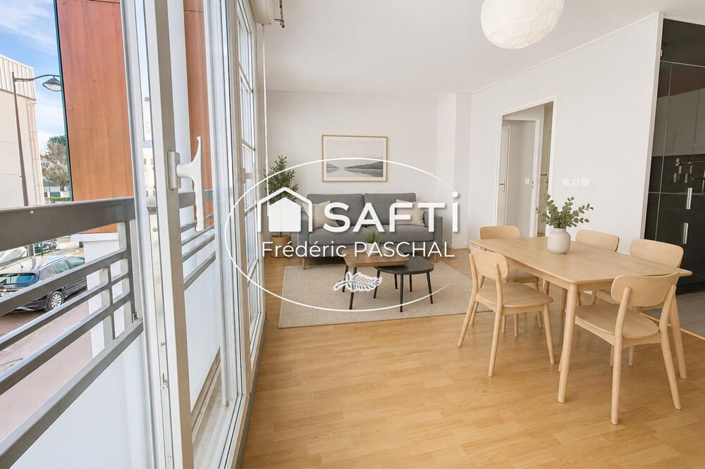Appartement 2 pièces, 51m² - Cave + Parking