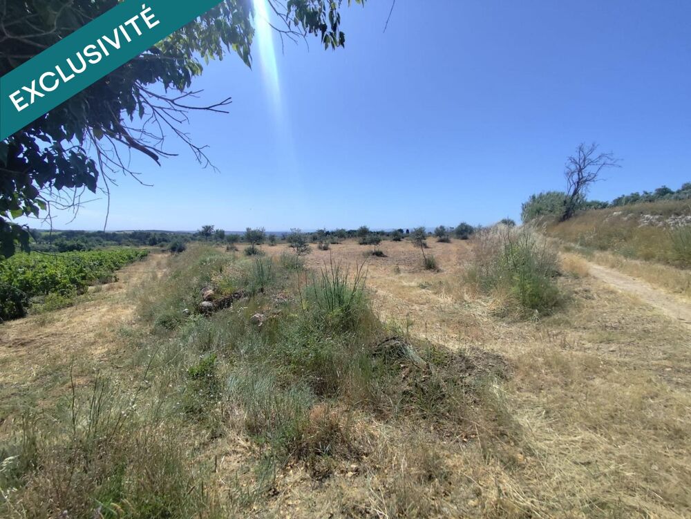Vente Terrain Terrain de loisirs 6 400 m² alimenté en eau. Montagnac