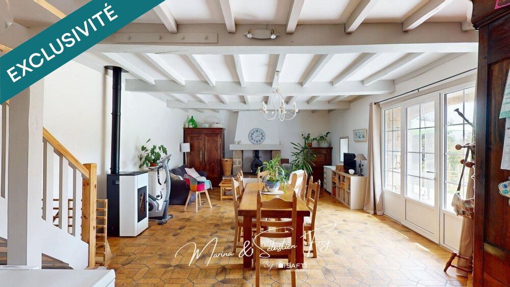 Vente Maison LONGÈRE EN PIERRE ET SES DÉPENDANCES – UN ART DE VIVRE AU PLUS PRÈS DE LA NATURE Plufur