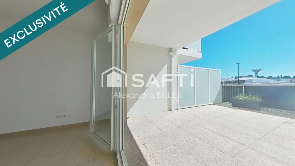 Appartement T3 avec terrasse, garage et parking