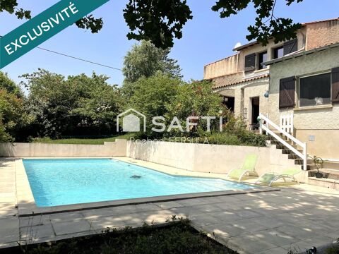   Maison T4 de plain-pied, Grande piscine Maison - 4 pi�ce(s) - 107 m�