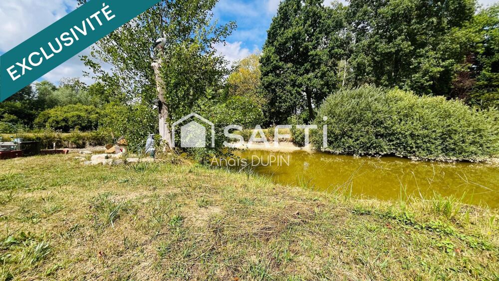 Vente Terrain Refuge naturel d'exception autonome avec étang privé Gizy