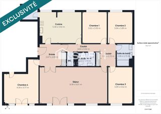  Appartement � vendre 7 pi�ces 151 m�
