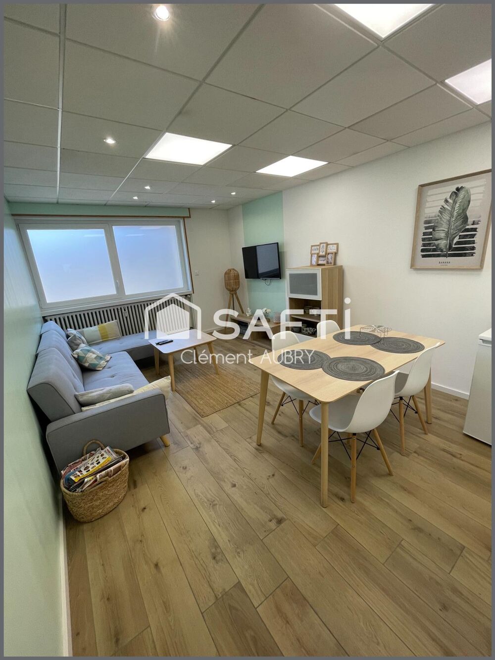 Appartement au rez de chaussée avec de beaux volumes !
