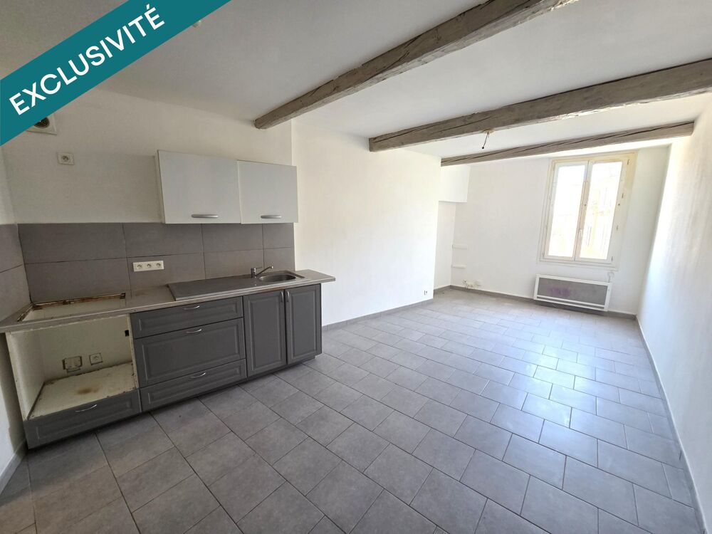 Saint-Maximin : T2 libre avec jolie vue