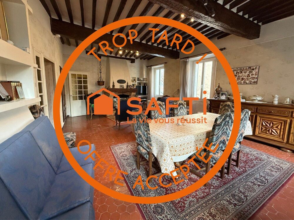 Maison de village 242m² + jardin - Idéal investisseur - Fort potentiel locatif.