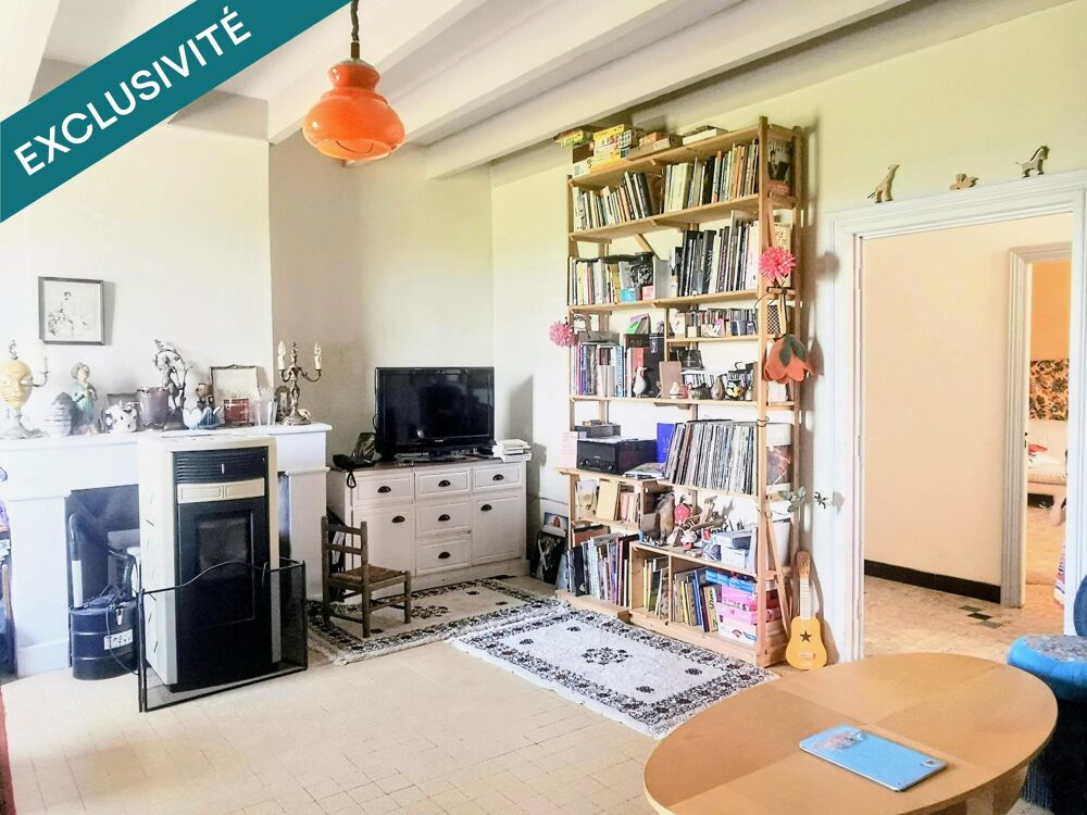 Vente Maison Rare proche de Castelsarrasin : Grande bâtisse de caractère (DPE C) aux volumes exceptionnels et calme absolu ! Castelsarrasin