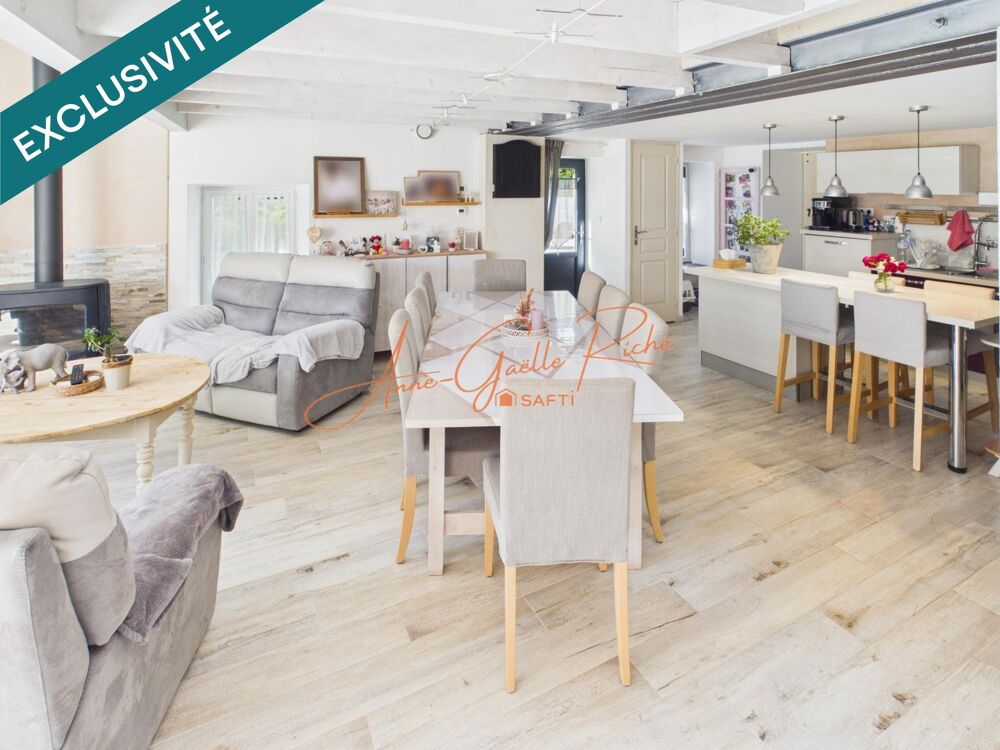Vente Maison Charentaise rénovée avec vie de plain-pied Bussac-sur-charente