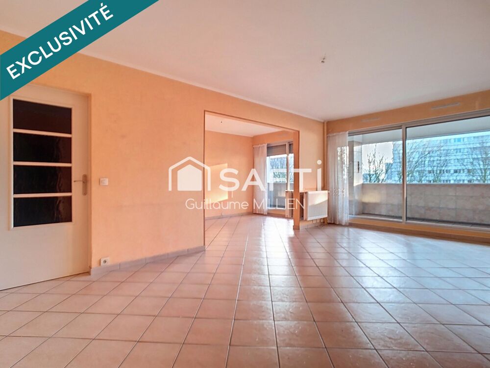 Vente Appartement T4 avec balcon résidence Hôtel de ville Mons-en-baroeul