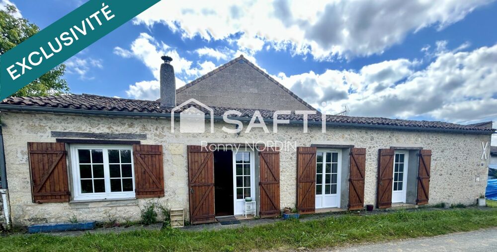 Vente Maison Maison en pierre 70 m2 - 2 chambres + 1 Garage Villefranche-de-lonchat
