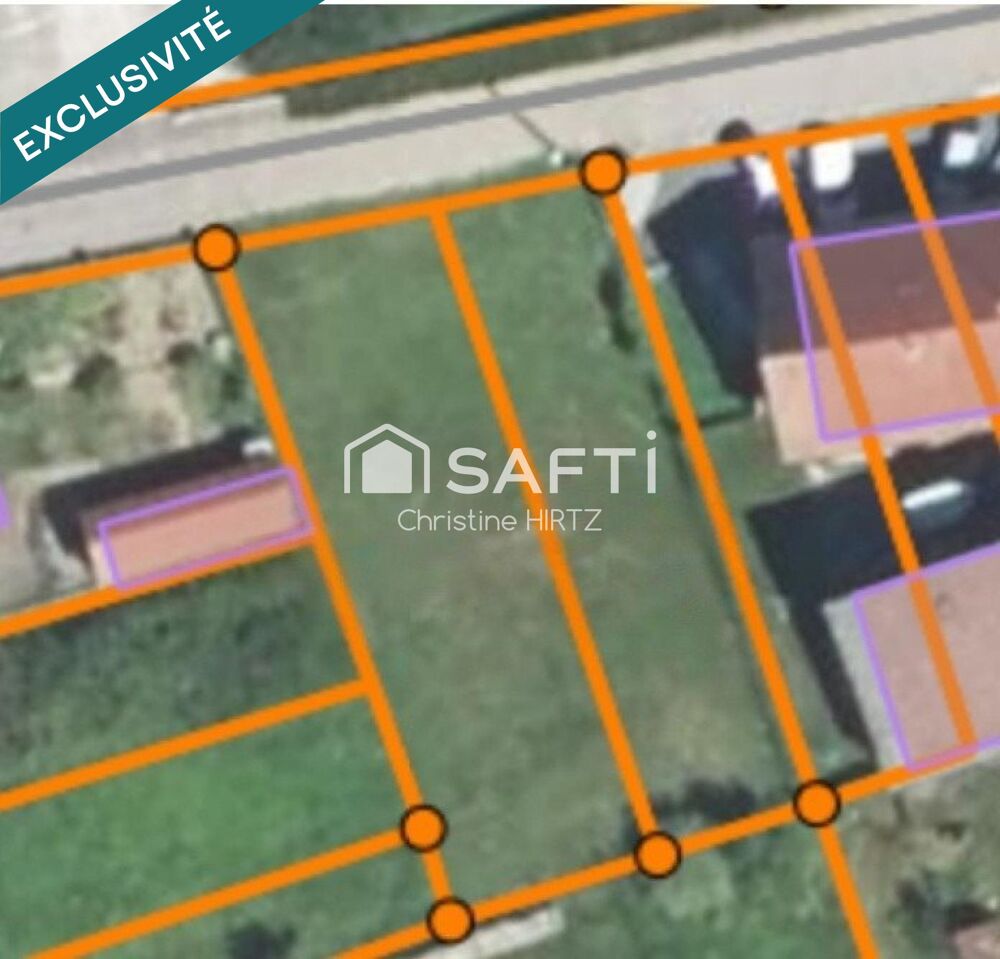 Vente Terrain TERRAIN CONSTRUCTIBLE ET VIABILISÉ Lembach