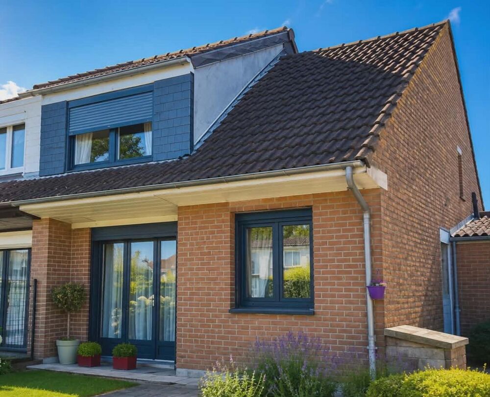 Maison semi-individuelle de 88 m² - 538 m2 de parcelle - Vue dégagée sur les champs